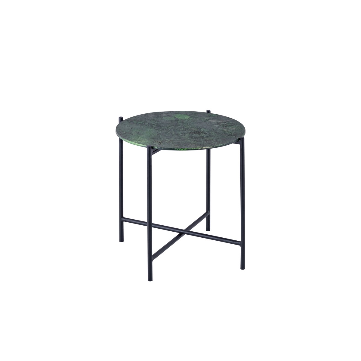 Schilliger Design  Table d'appoint Saint-Luc ronde Noir 41x40cm