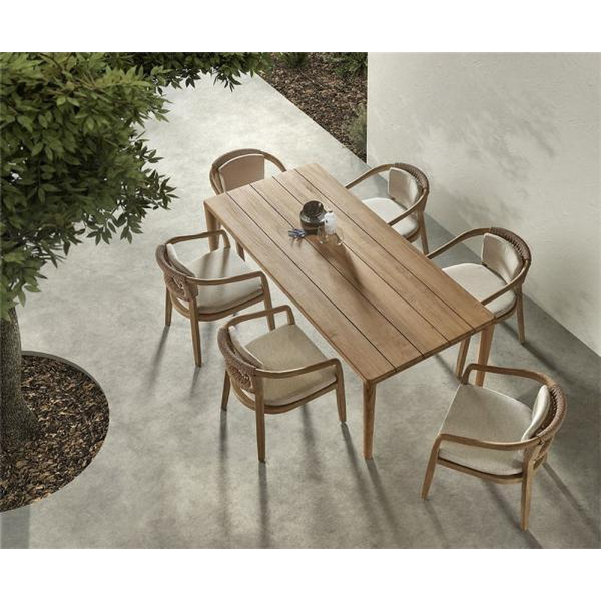 Castle Line Anais Table Anais rectangulaire Multi-couleurs 220x100x78 cm