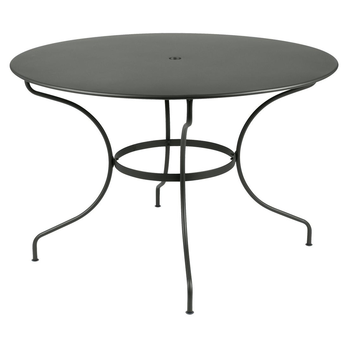 Fermob Opéra Table Opéra  ronde Vert de gris L 117 x l 96 x H74cm Diam : 117