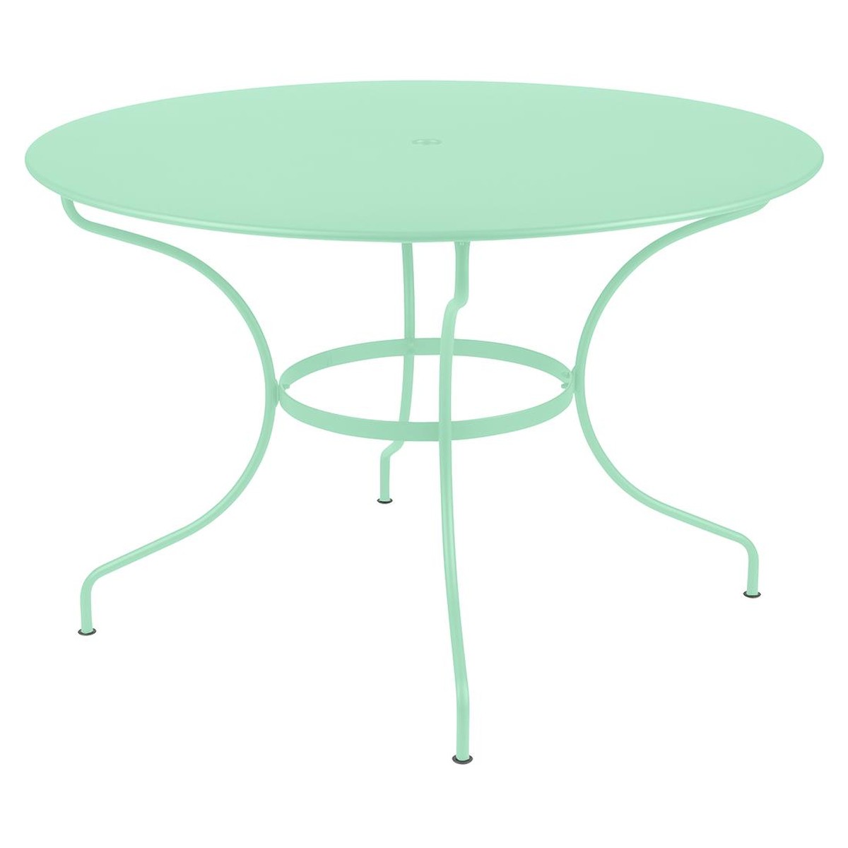 Fermob Opéra Table Opéra  ronde Vert menthe à l'eau L 117 x l 96 x H74cm Diam : 117