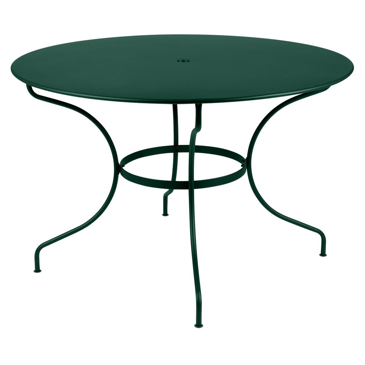 Fermob Opéra Table Opéra  ronde Vert sapin L 117 x l 96 x H74cm Diam : 117