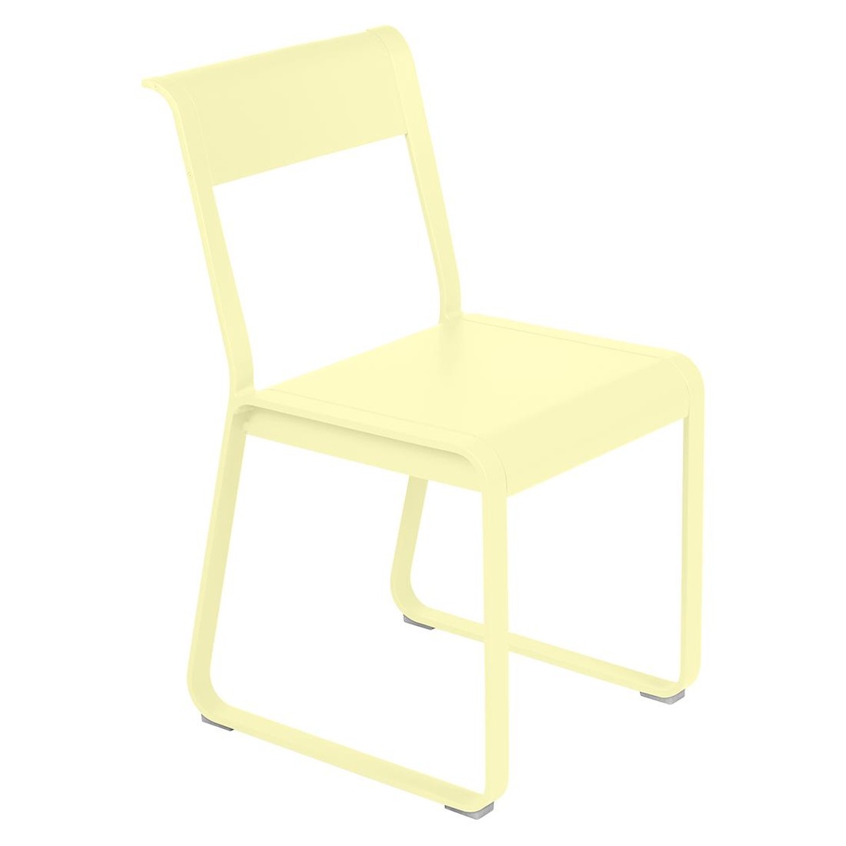 Fermob Bellevie Chaise Bellevie V2 Jaune beurre frais L 55 x l 52 x H80cm