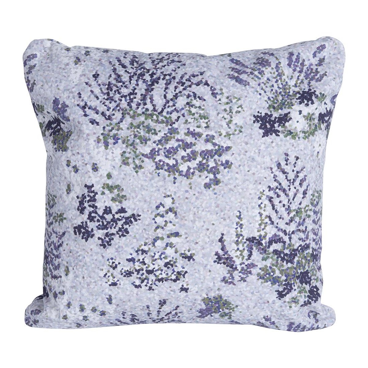 Fermob Bouquet Sauvage Coussin Pixels Violet lilas L 44 x l 44cm