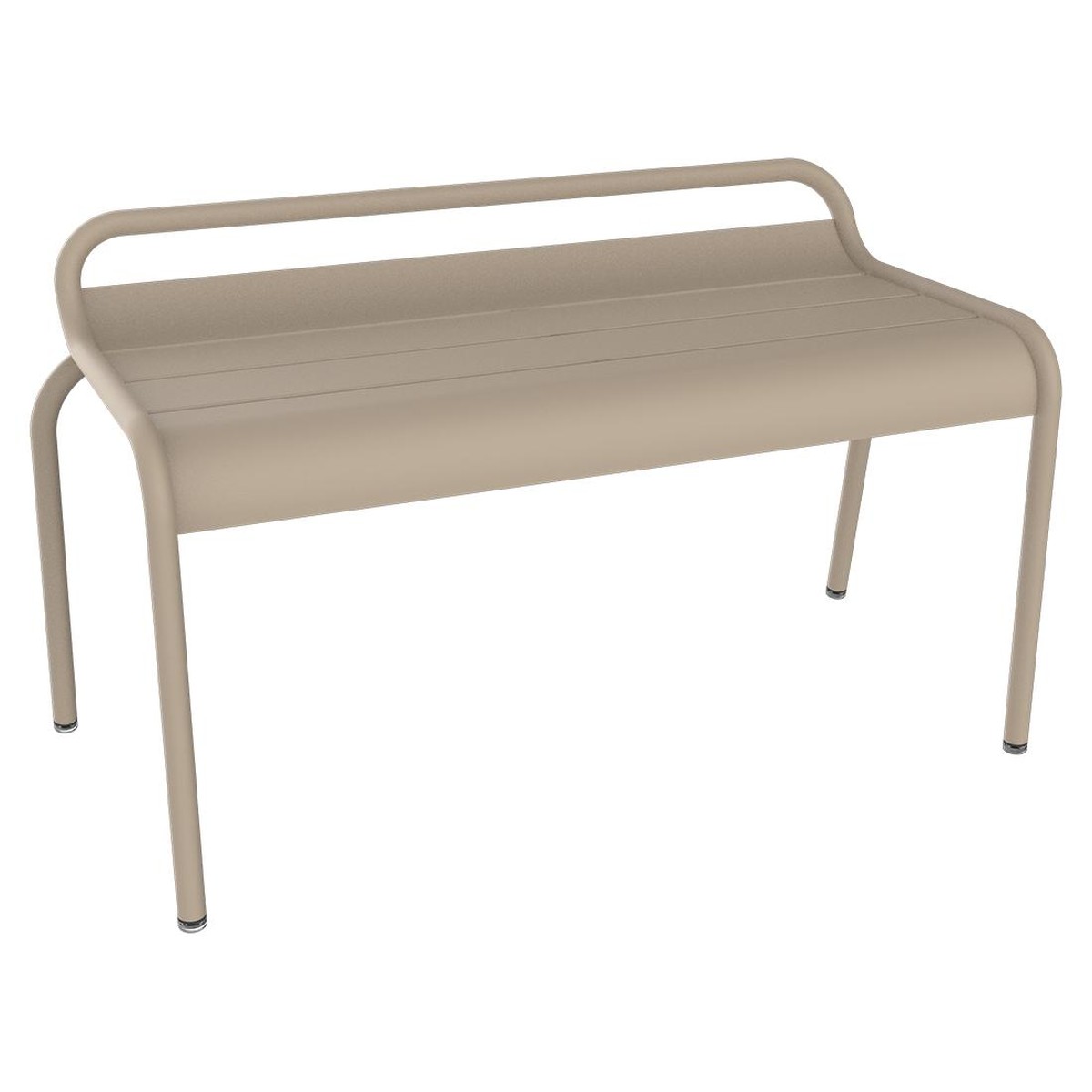 Fermob Luxembourg Banc Compact Luxembourg Beige L 118 x l 56 x H86cm