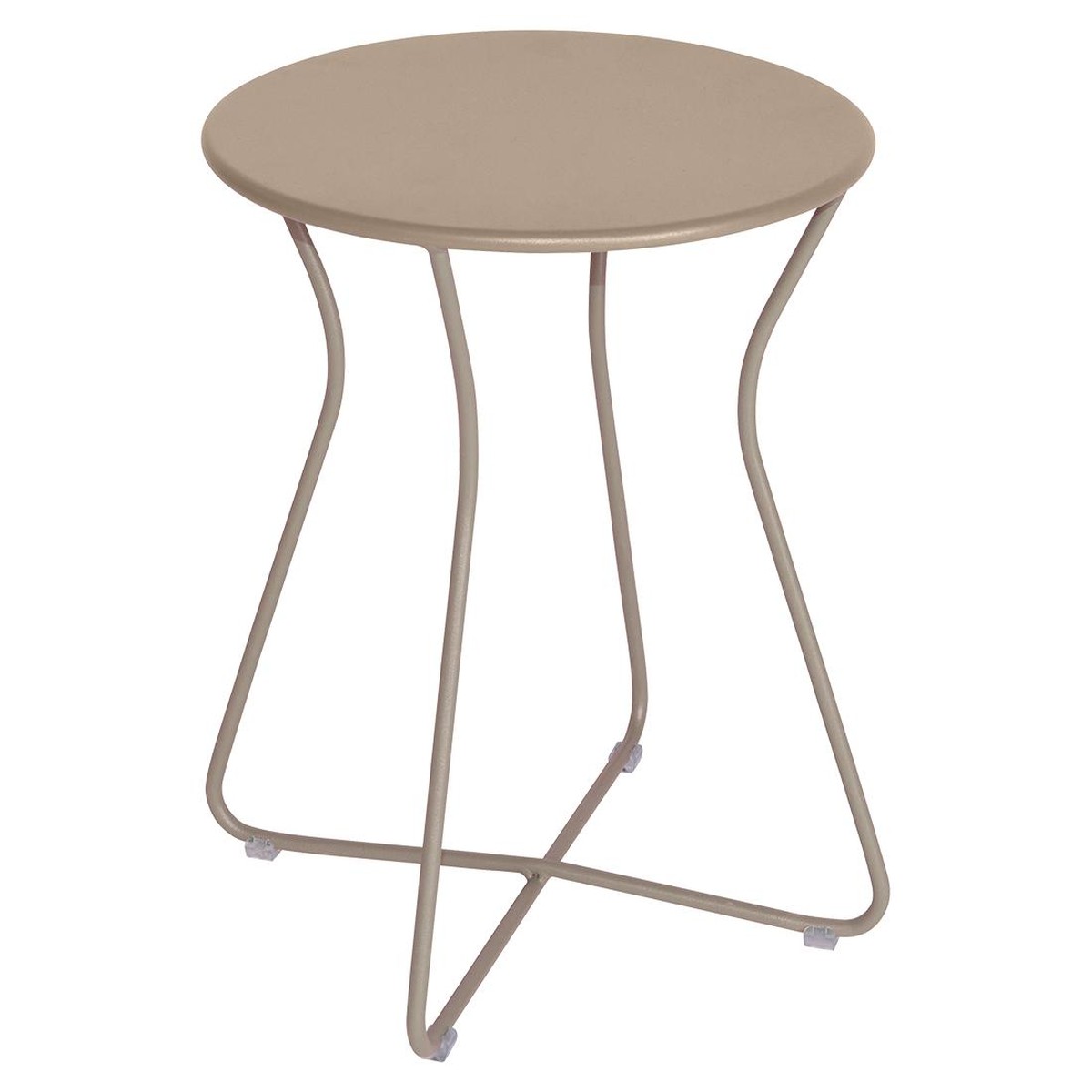 Fermob Cocotte Tabouret Cocotte Beige L 51.2 x l 49.3 x H57.7cm