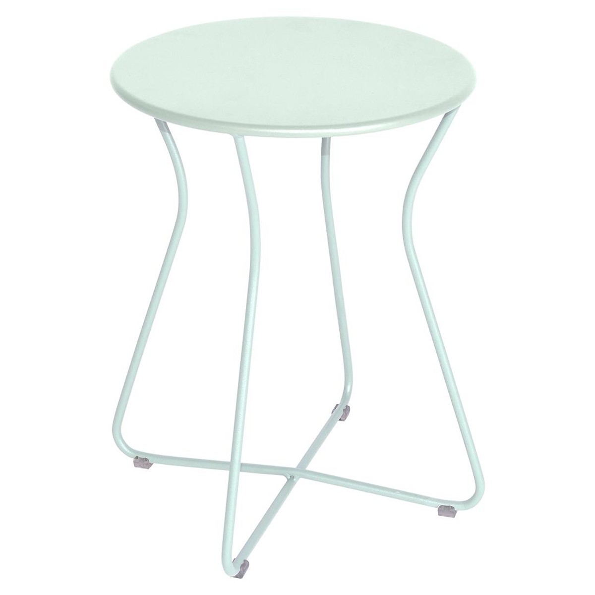 Fermob Cocotte Tabouret Cocotte Bleu cyan clair L 51.2 x l 49.3 x H57.7cm