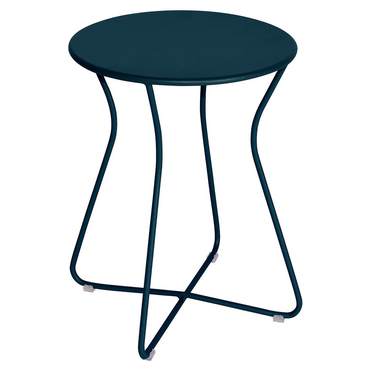 Fermob Cocotte Tabouret Cocotte Bleu azur foncé L 51.2 x l 49.3 x H57.7cm