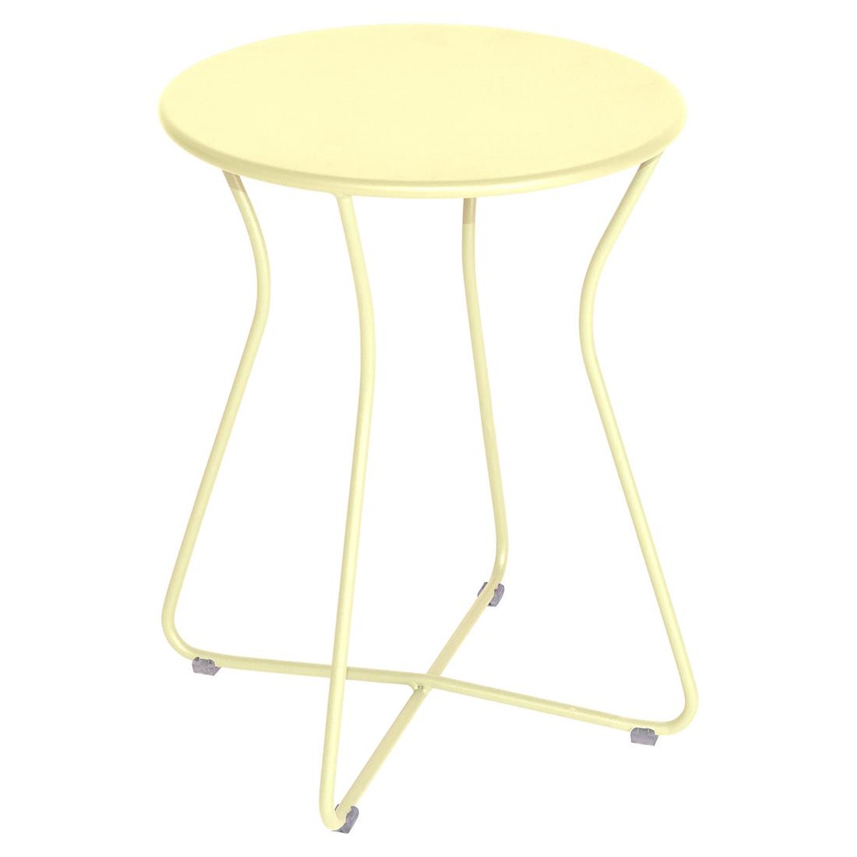 Fermob Cocotte Tabouret Cocotte Jaune beurre frais L 51.2 x l 49.3 x H57.7cm