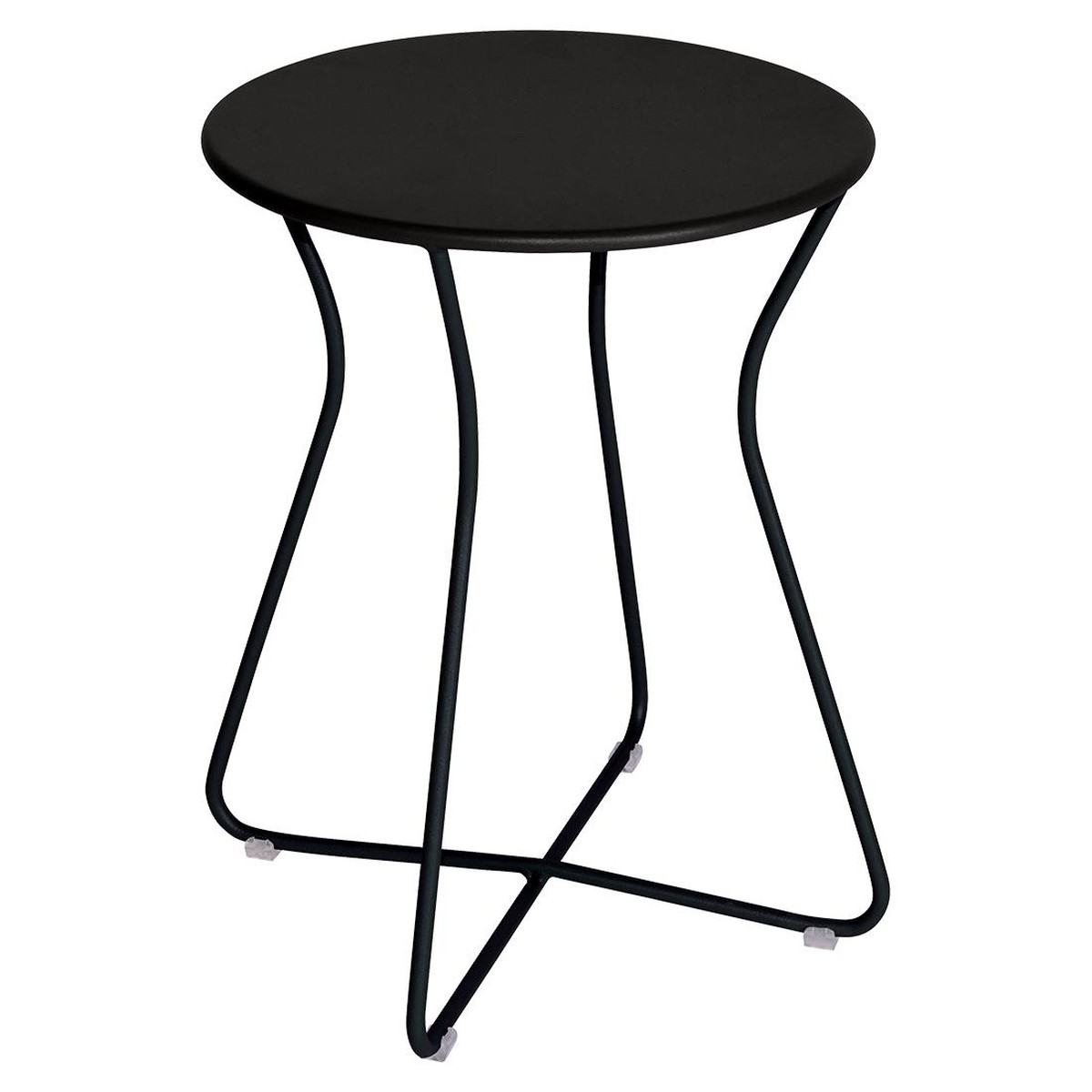 Fermob Cocotte Tabouret Cocotte Noir charbon L 51.2 x l 49.3 x H57.7cm