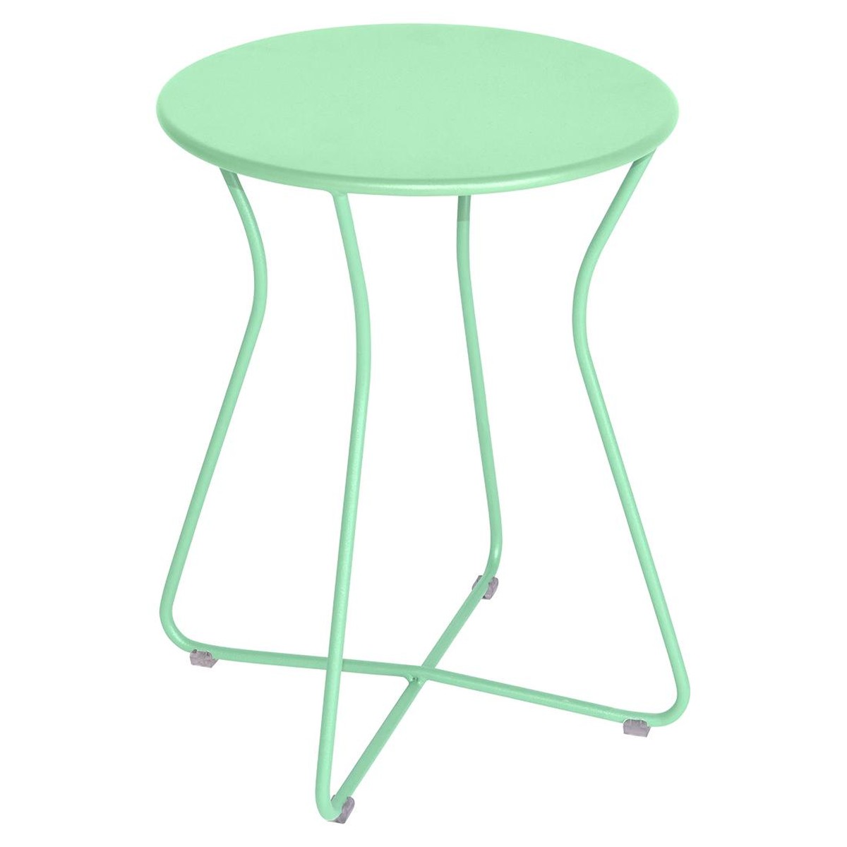 Fermob Cocotte Tabouret Cocotte Vert menthe à l'eau L 51.2 x l 49.3 x H57.7cm