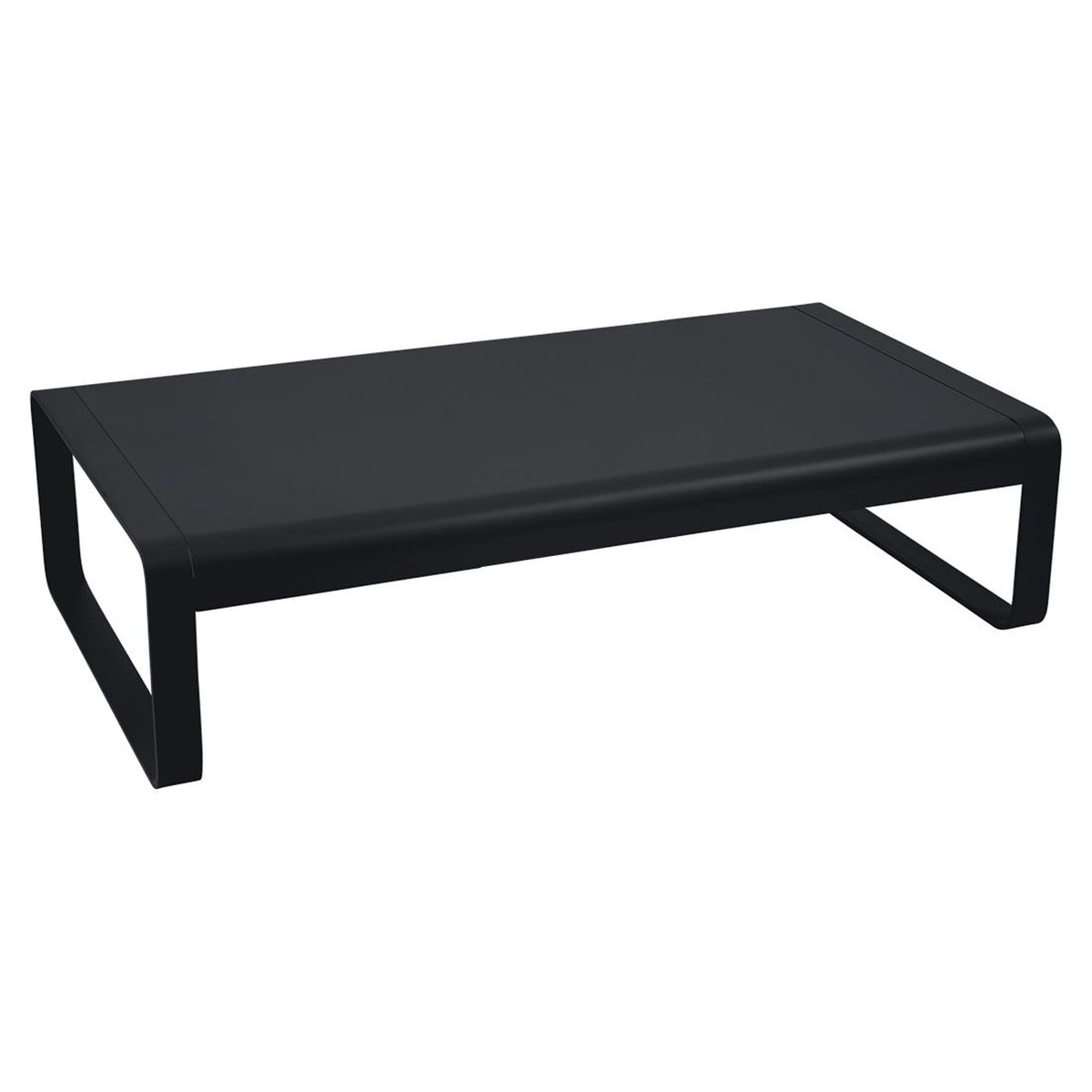 Fermob Bellevie Table basse grande Bellevie Noir de carbone L 138 x l 80 x H36cm