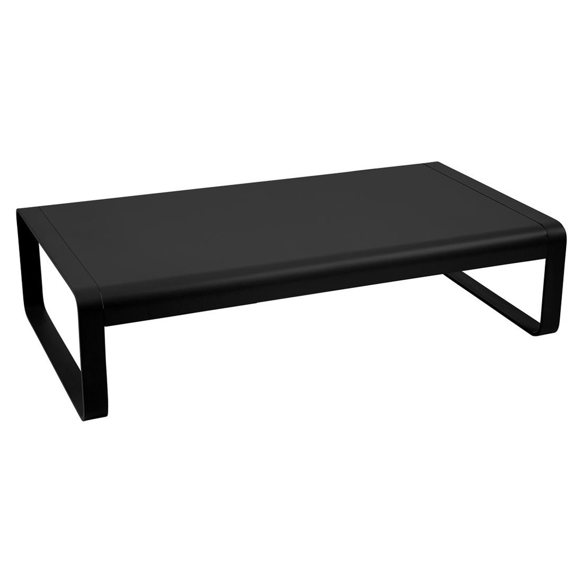 Fermob Bellevie Table basse grande Bellevie Noir charbon L 138 x l 80 x H36cm