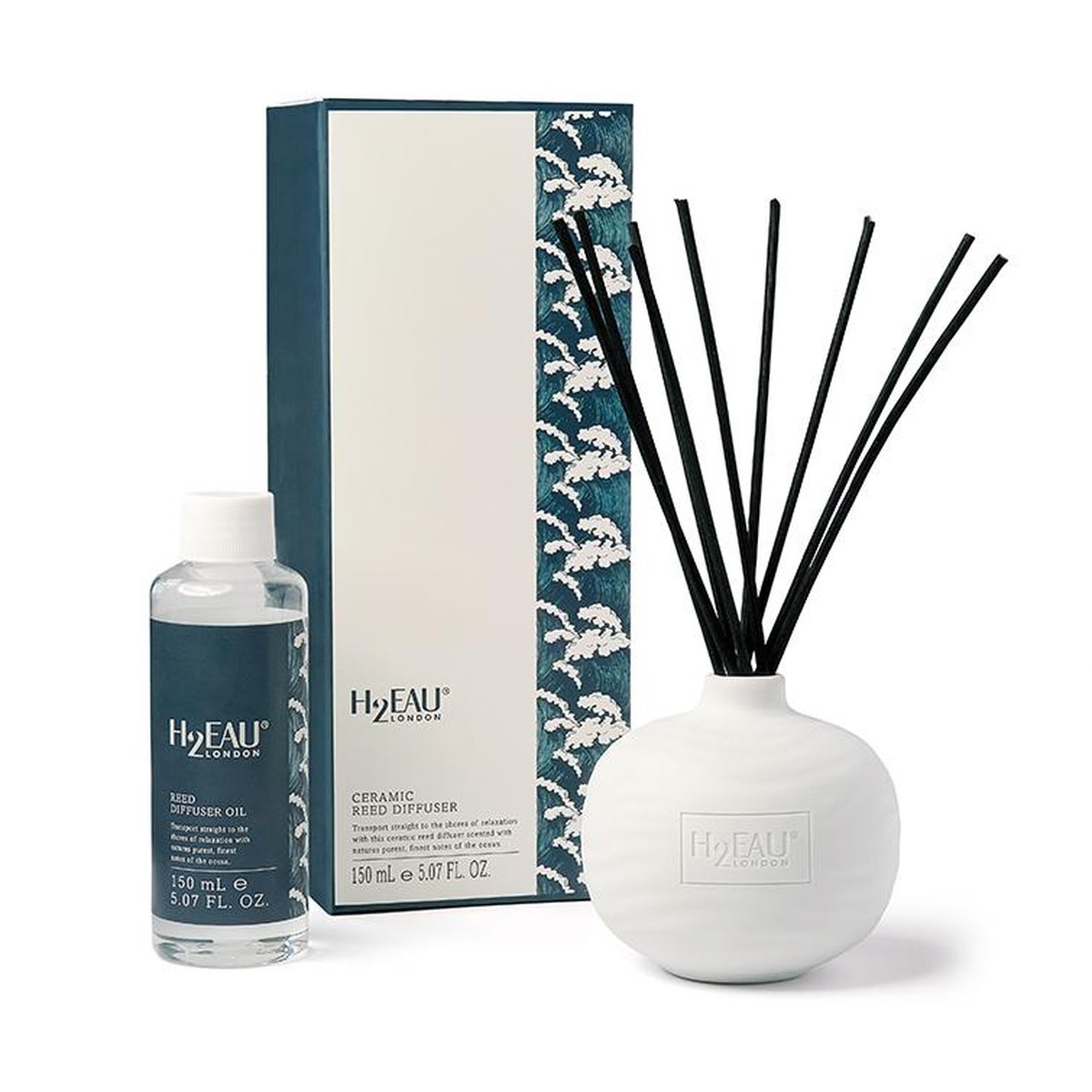 The Somerset Toiletry H2EAU LONDON HOME Diffuseur d'arôme en céramique H2EAU  100ml