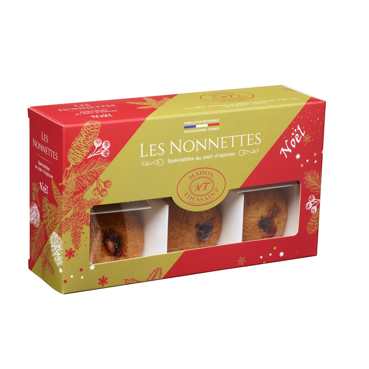 Maison Toussaint  Nonnettes de Noël aux épices  180gr