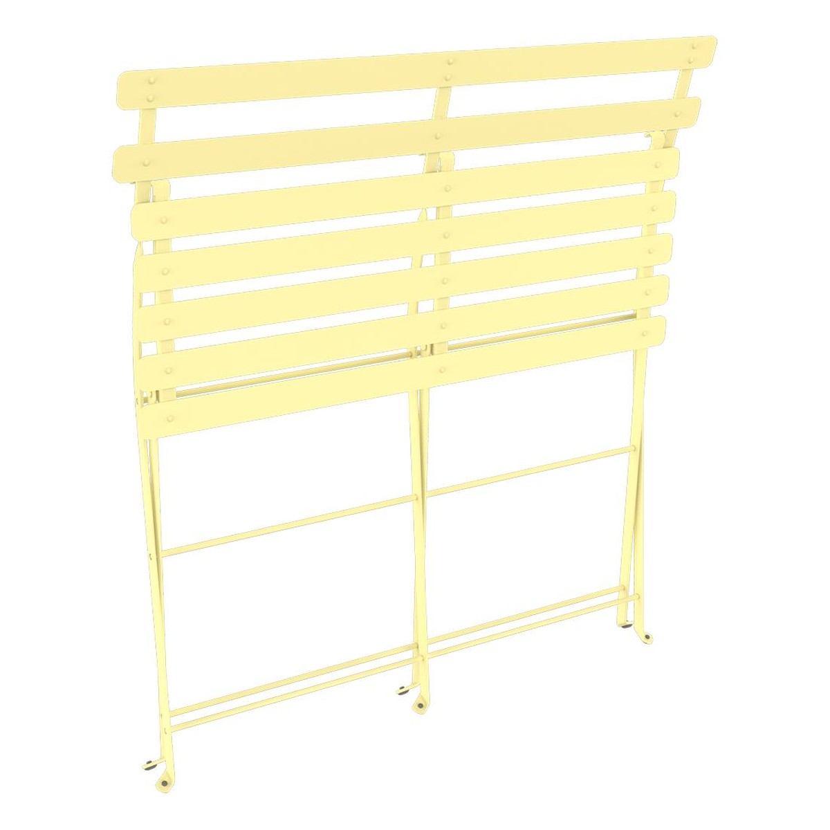 Fermob Bistro Banquette bistro 2 places Jaune beurre frais l 88 x H82cm