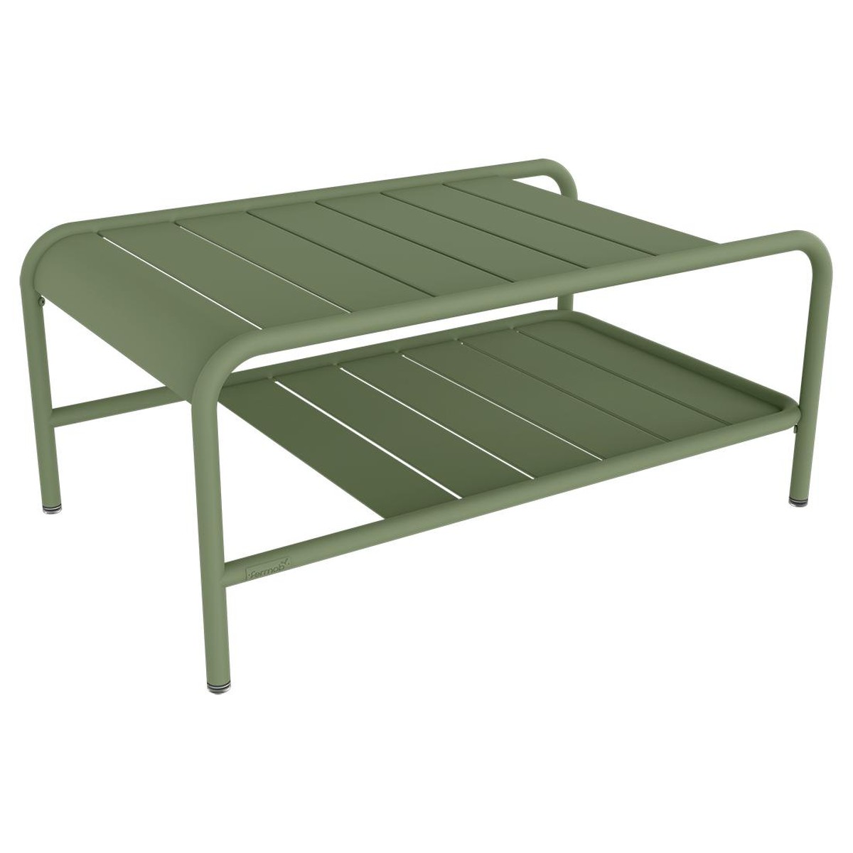 Fermob Luxembourg Table basse Luxembourg Vert pistache L 90 x l 55 x H38cm