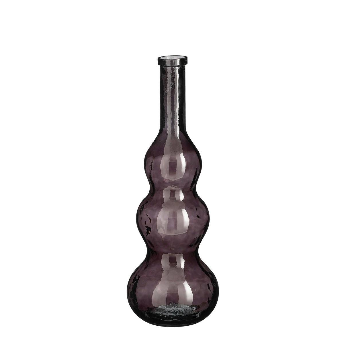 Schilliger Sélection  Vase Benito en verre marron  26.5x75cm