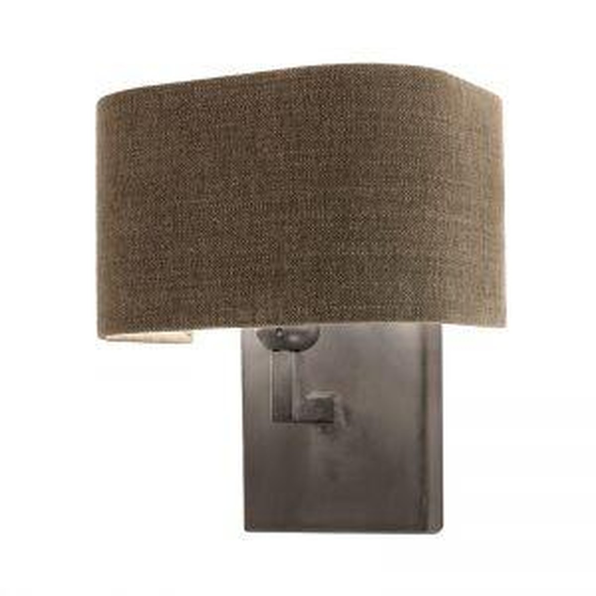 Frezoli Lighting  Applique Nicora avec abat-jour Gris plomb 