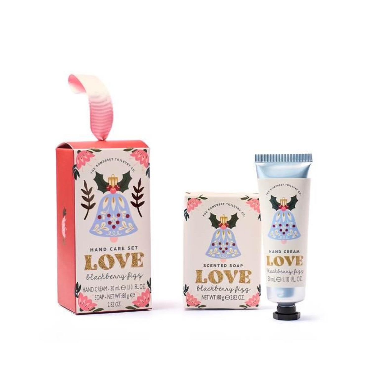 The Somerset Toiletry Festive Gifting Set Soin des mains Love - Blackberry Fizz  80gr et 30ml