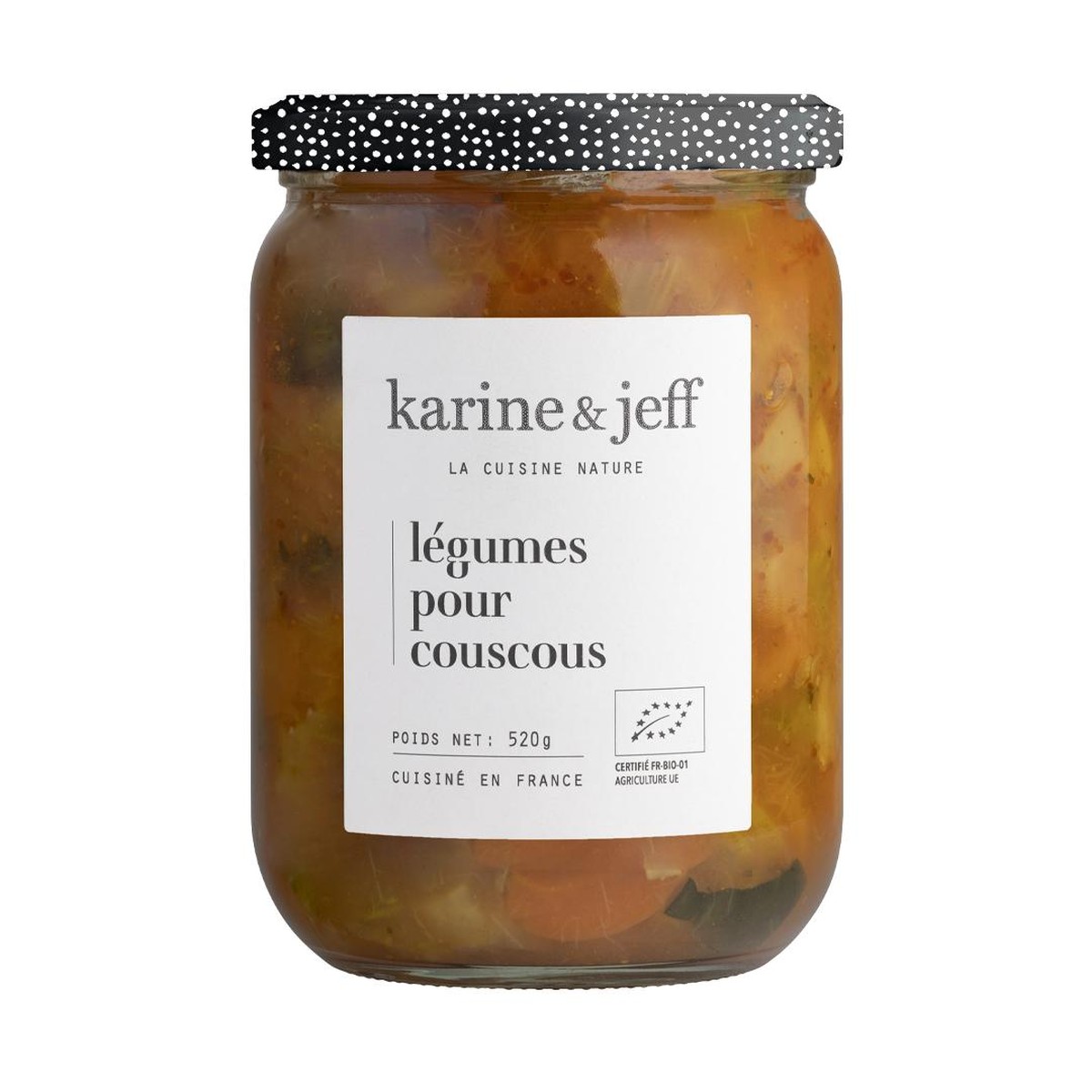 KARINE & JEFF  Légumes pour Couscous  520gr