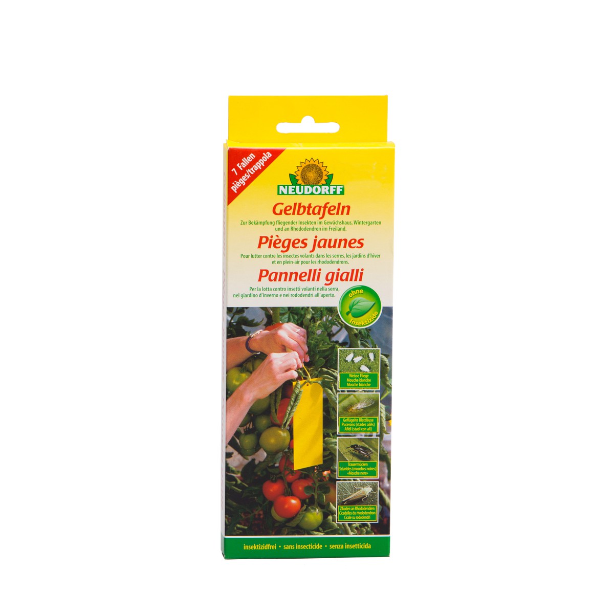 Neudorf Neudorff Insecticide Panneau jaune hobby 7 pièces  