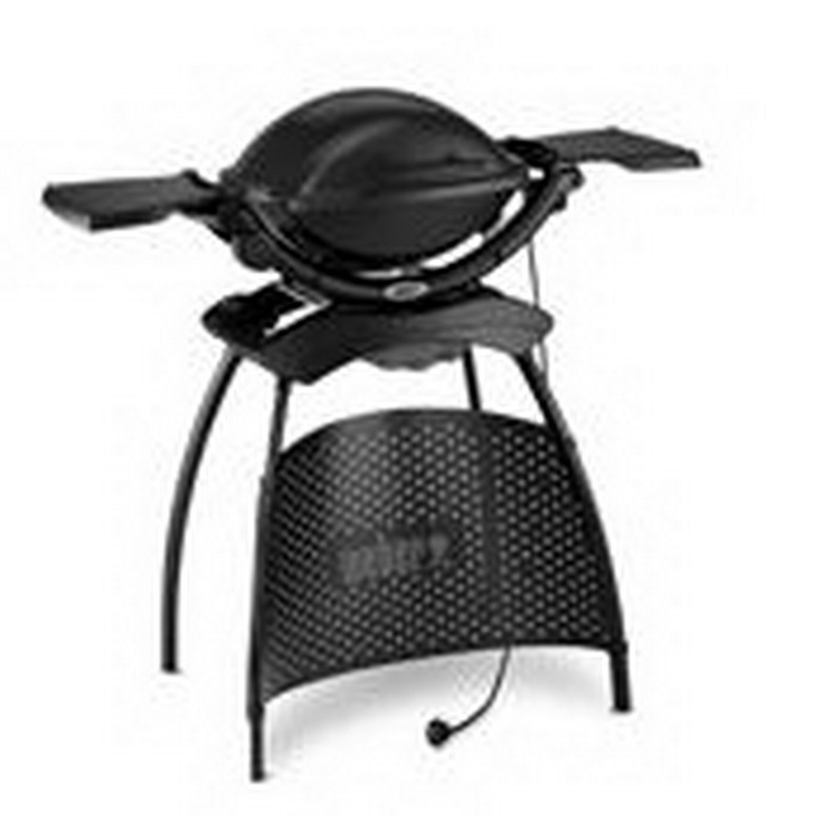 Weber Weber Q Grill électrique Q1400 stand. dark grey avec tablettes rabattables  58x66x44cm