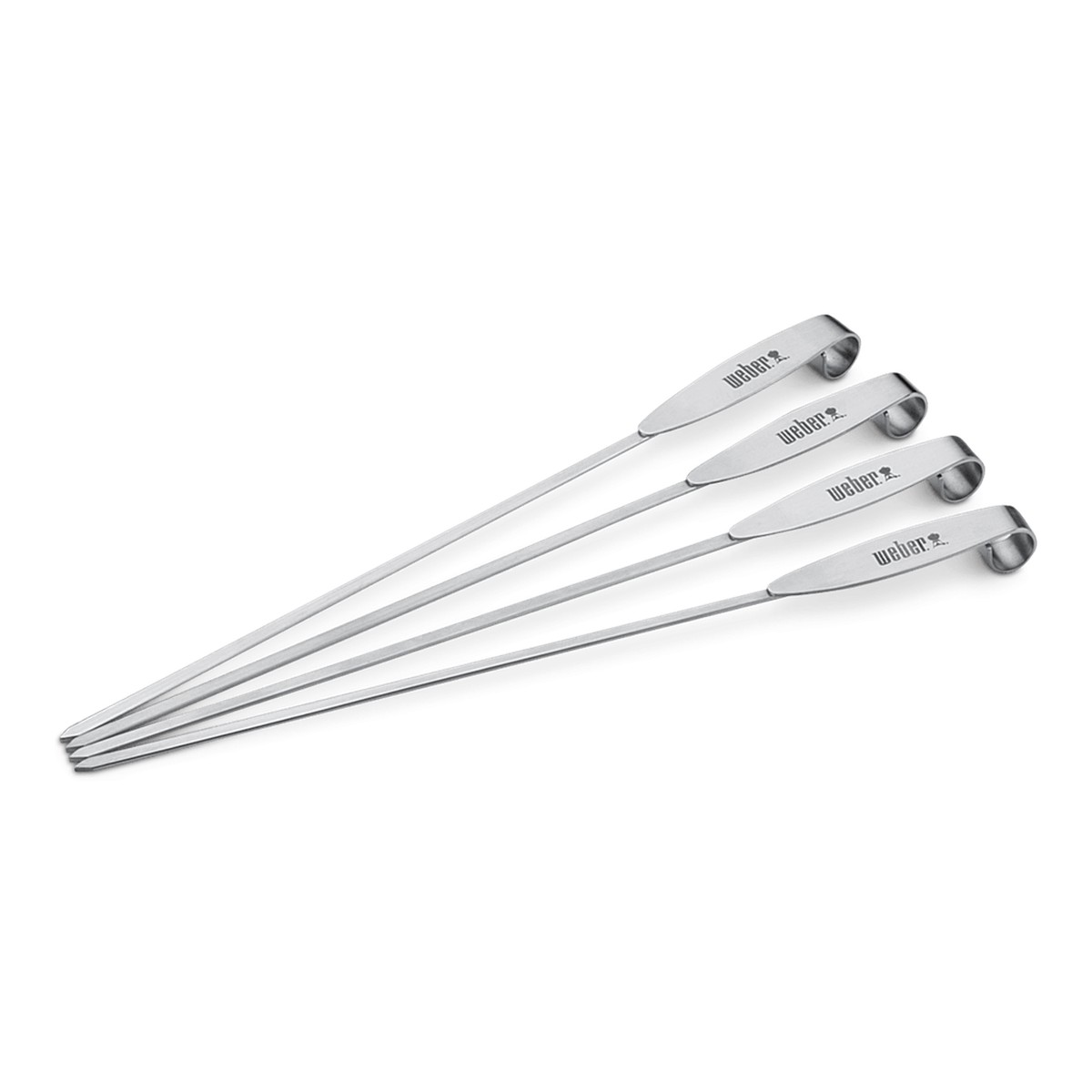 Weber Accessoires d experience Set de 4 brochettes pour système en élévation  