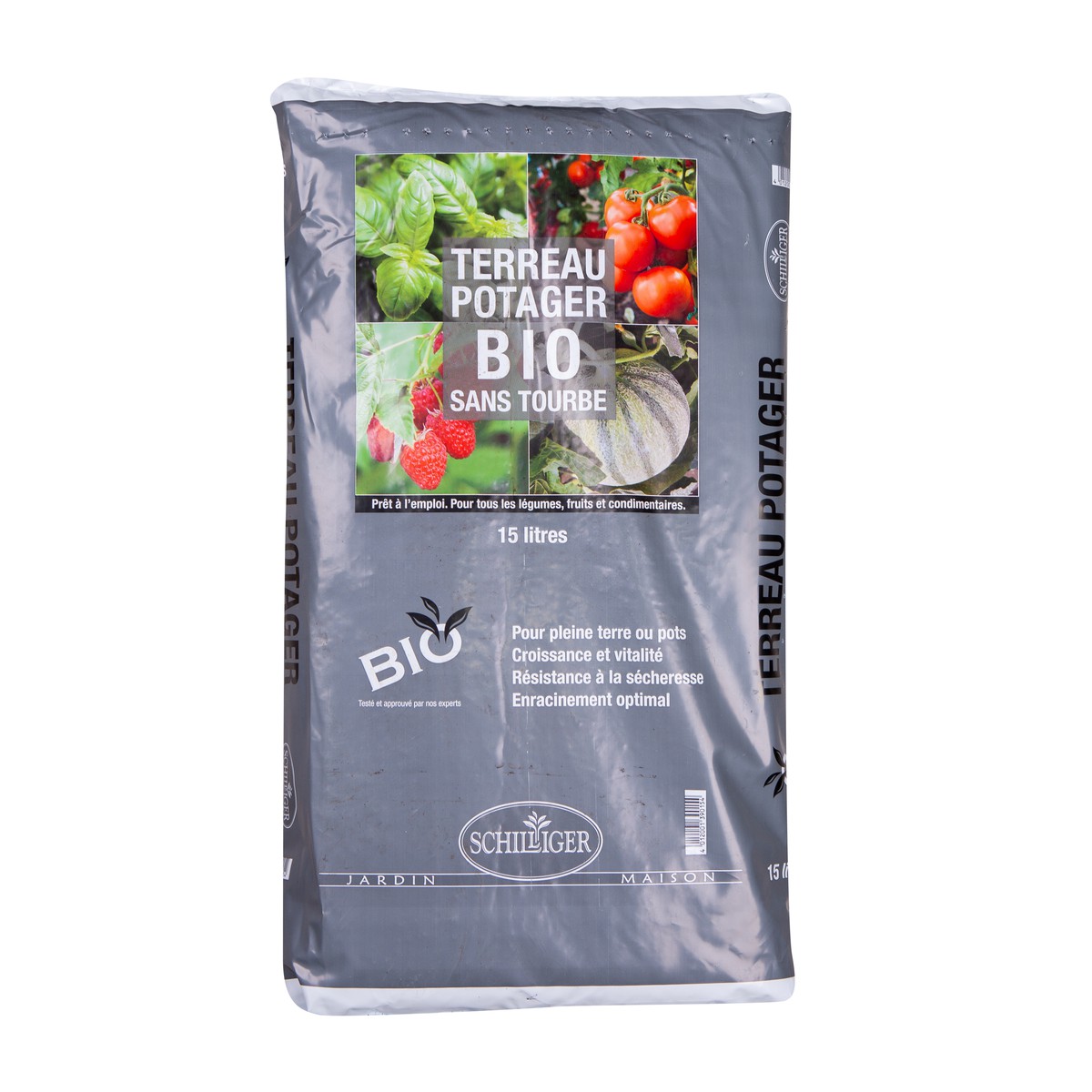 Schilliger Production  Terreau Potager Bio Schilliger Sans Tourbe  15L