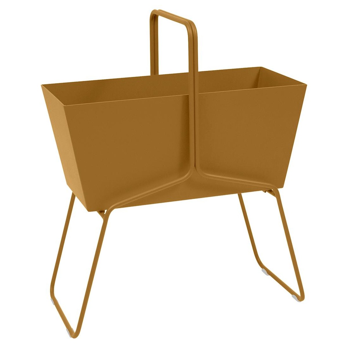 Fermob Basket Jardinière Basket Haute Brun caramel L 70 x l 34 x H84cm