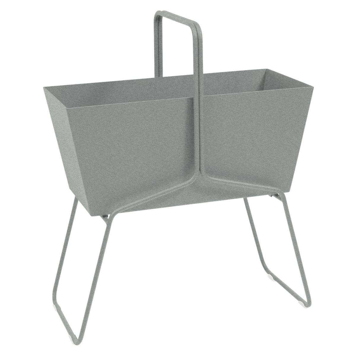 Fermob Basket Jardinière Basket Haute Gris taupe L 70 x l 34 x H84cm