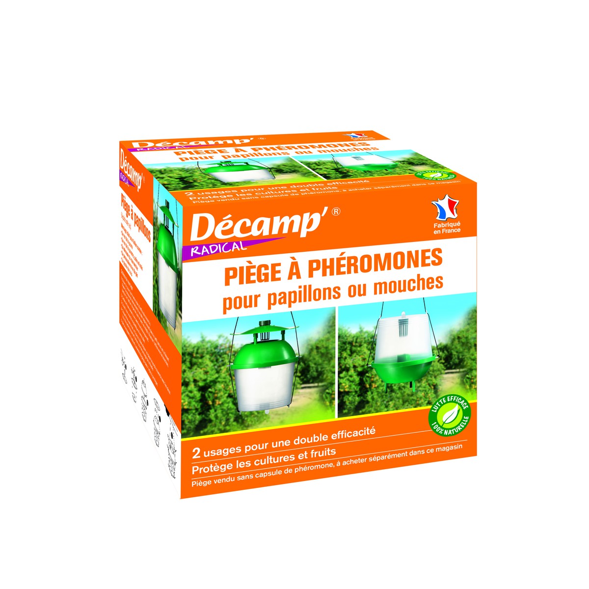 Décamp  Piege à Pheromone pour Papillons et Mouches  