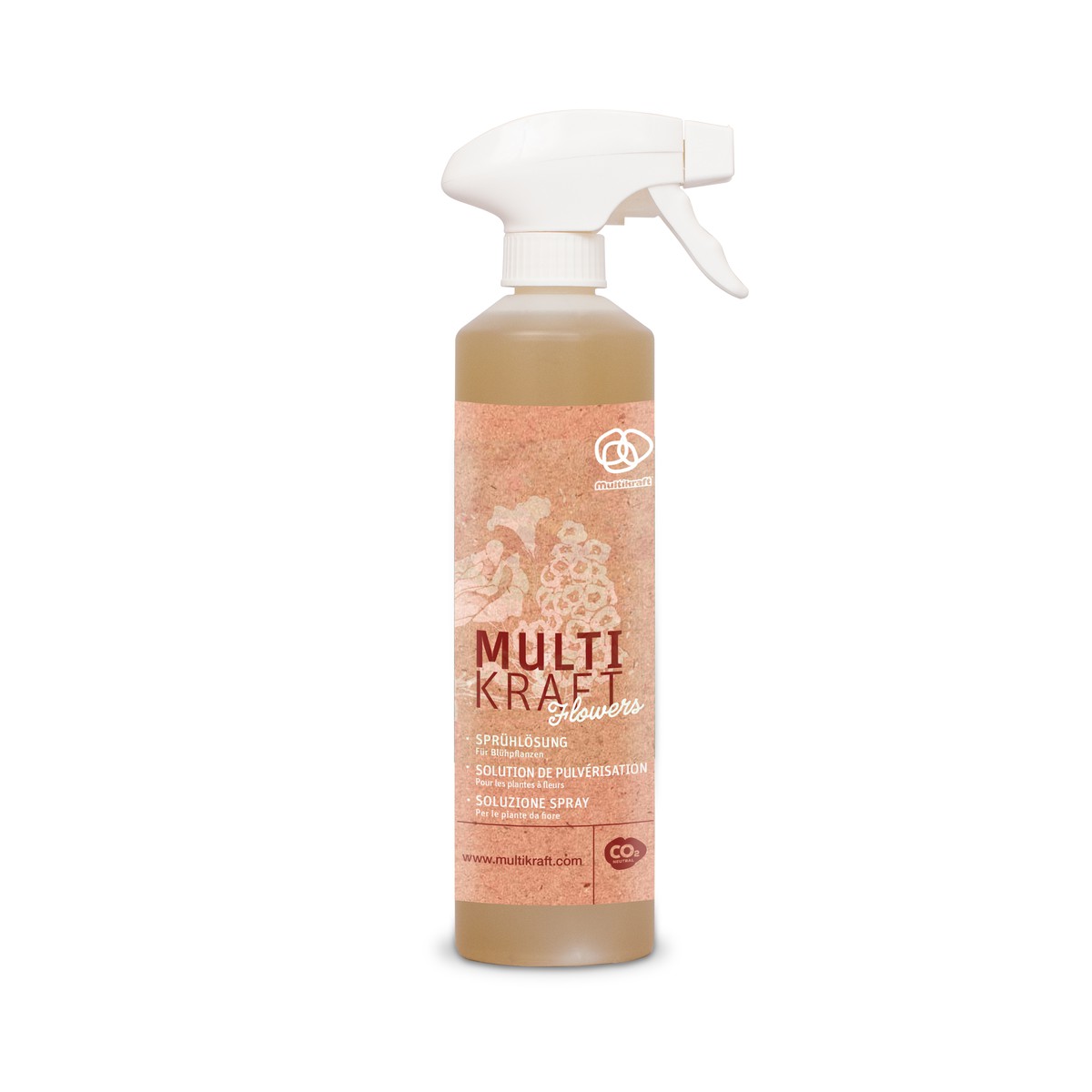 Multikraft  Multikraft Flowers Prêt à l'emploi Pulvérisation  0.5L