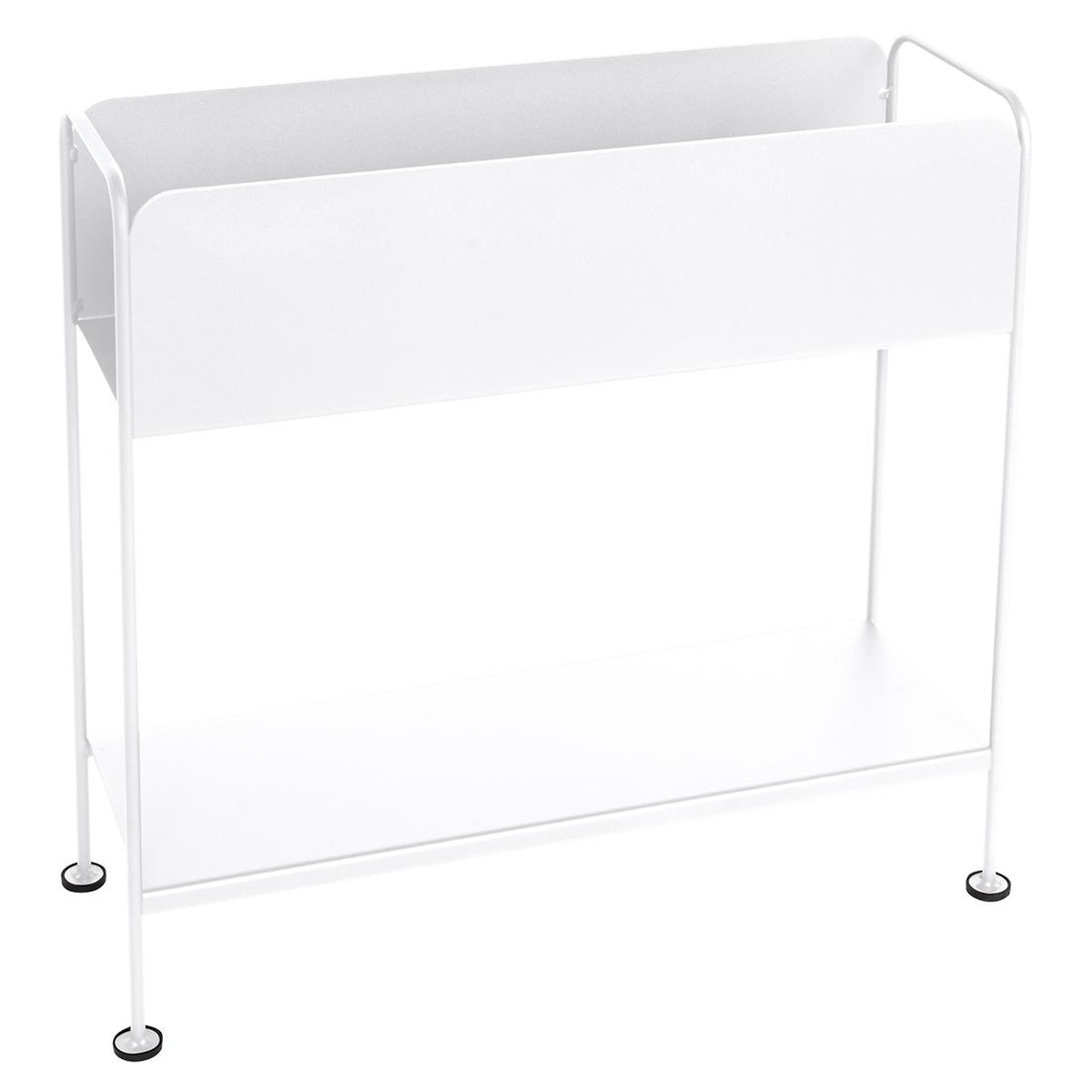 Fermob Picolino Jardinière Picolino Blanc L 66 x l 23 x H63cm